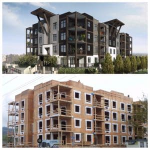 April 2017 Construction Progress! Four Homes for Sale!