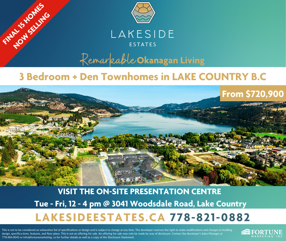 lakeside estates, lake country bc